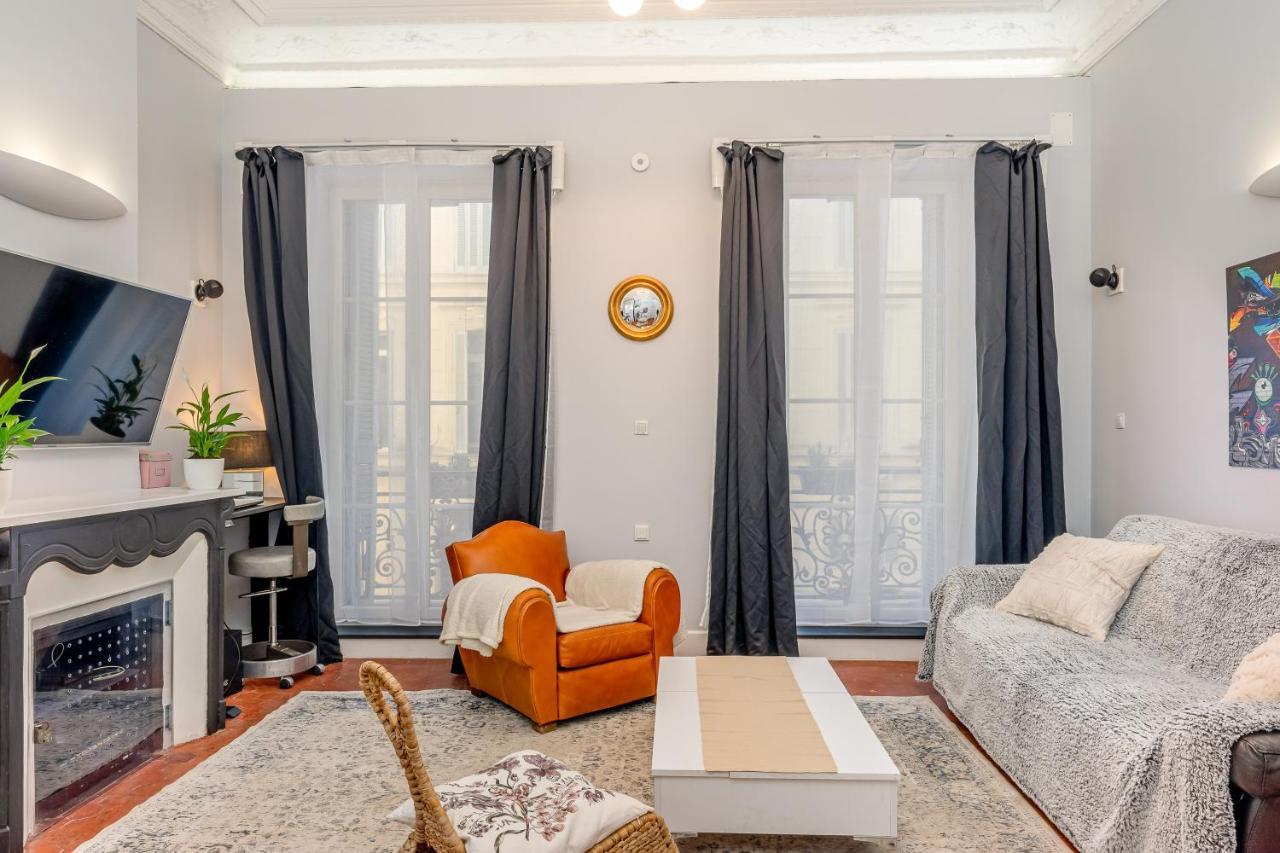 Nouvel Appartement De Caractere Et Climatise A La Joliette Марсель Экстерьер фото