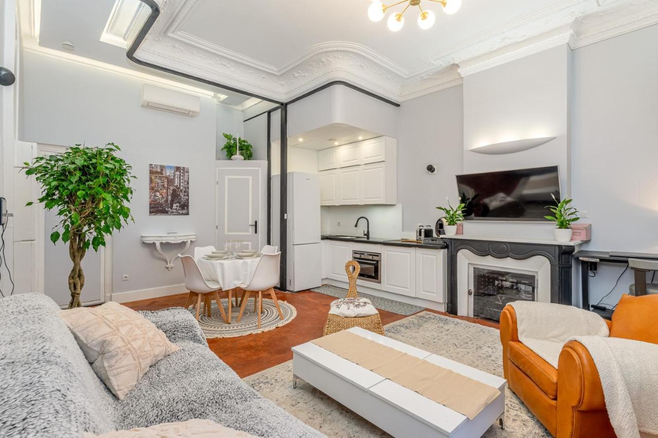 Nouvel Appartement De Caractere Et Climatise A La Joliette Марсель Экстерьер фото